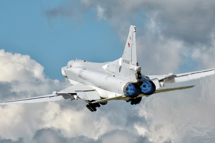 A Russian Aerospace Forces Tu-22m-3 #5 Photograph by Daniele Faccioli