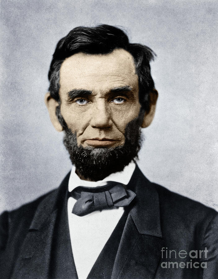 Portrait Photograph - Abraham Lincoln #5 by Alexander Gardner