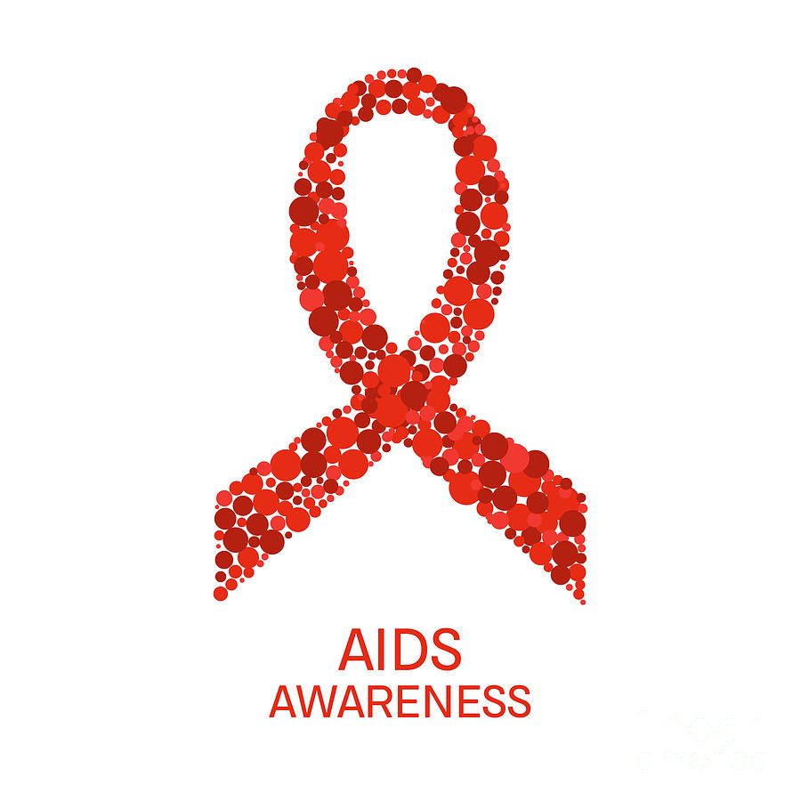 Aids Awareness Ribbon #5 Photograph by Art4stock/science Photo Library