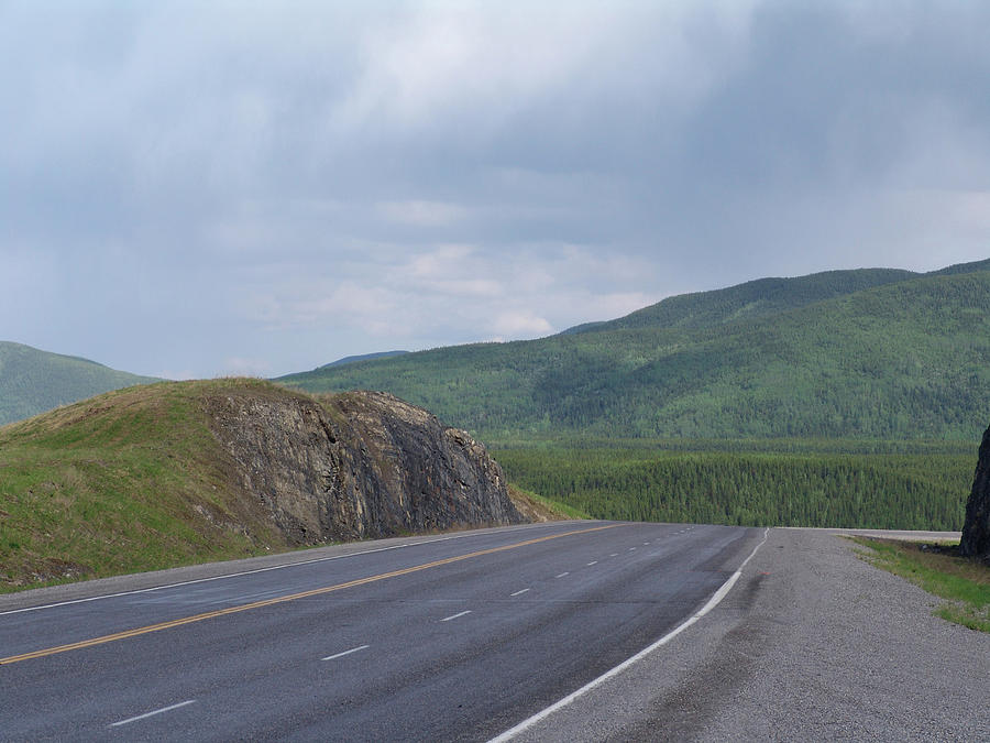 Alaska Highway British Columbia Canada by Robert Braley Alaska Highway British Columbia Canada by Robert Braley