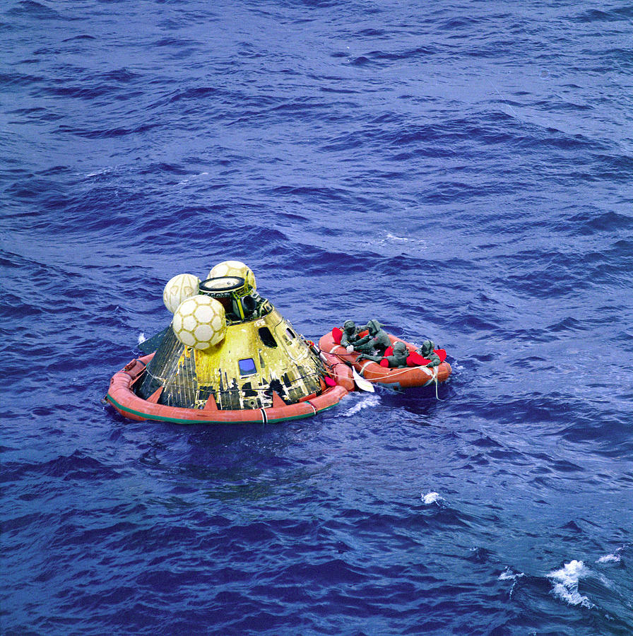 Apollo 11 Recovery, 1969 #5 Photograph by Science Source