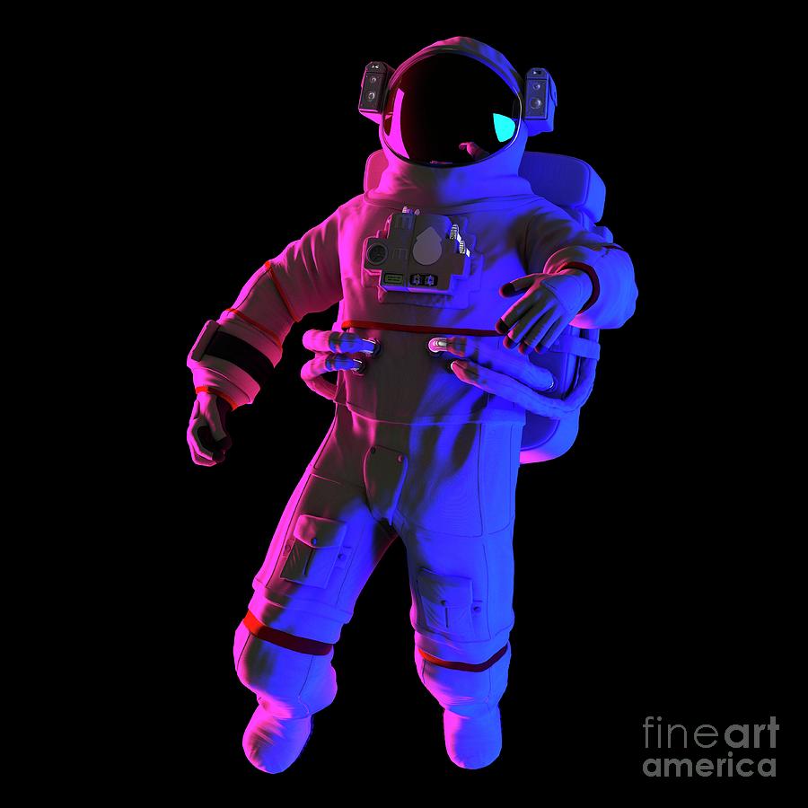 Astronaut #5 Photograph by Sebastian Kaulitzki/science Photo Library
