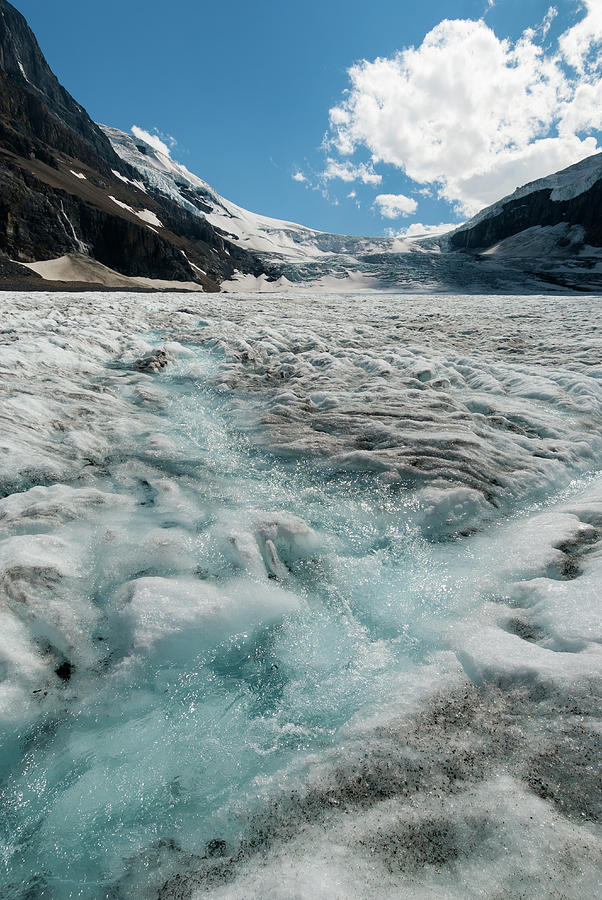 Athabasca Glacier #5 Photograph by John Elk Iii
