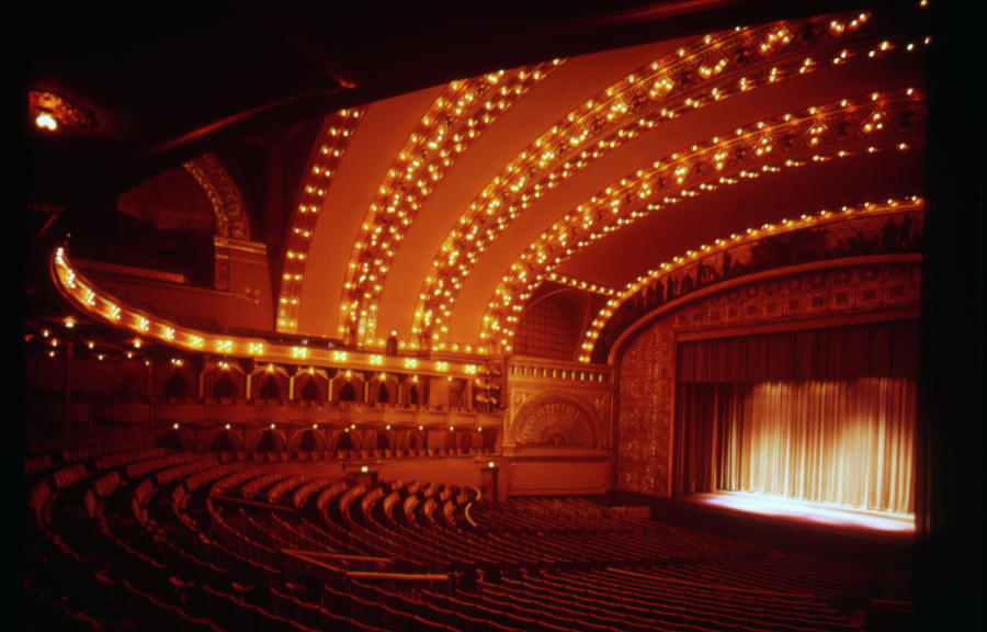 Auditorium Theater In Chicago Photograph by Chicago History Museum