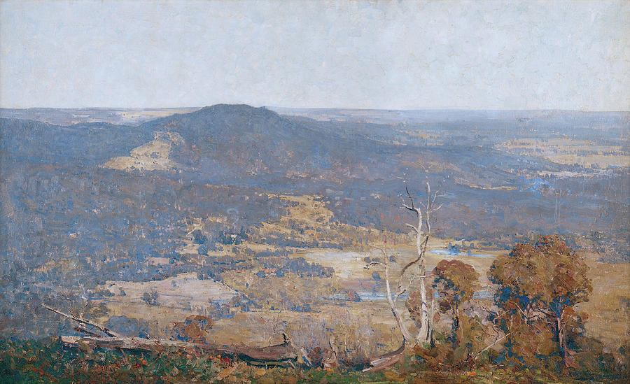 Australia Felix Painting by Arthur Streeton - Fine Art America