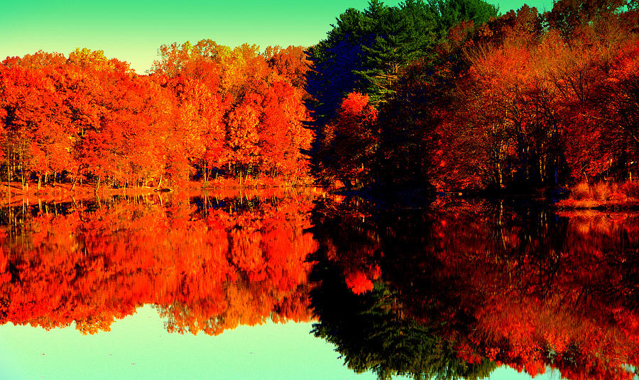 Autumn Colors #5 Digital Art by Aron Chervin