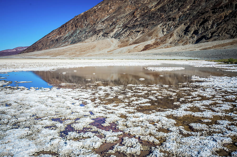 Badwater Basin Death Valley National Park California #5 Photograph by Alex Grichenko
