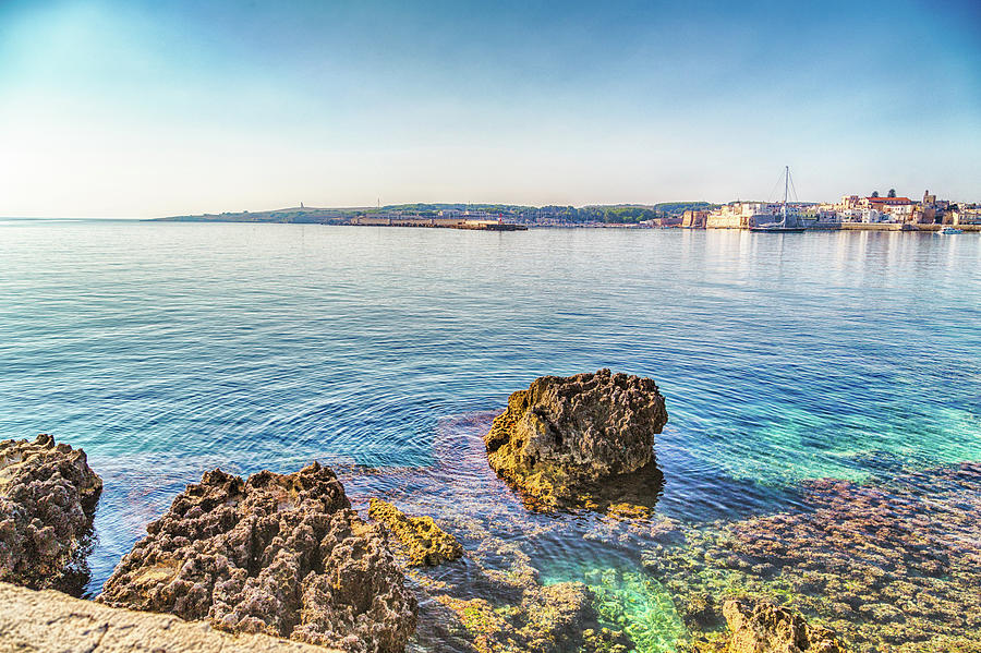 Bay on the Adriatic sea #5 Photograph by Vivida Photo PC