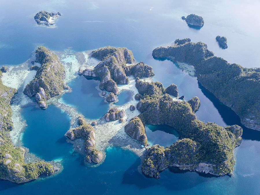 Nature Photograph - Beautiful Limestone Islands Rise #5 by Ethan Daniels