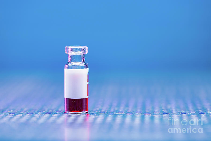 Blood Sample Photograph By Wladimir Bulgar/science Photo Library - Fine ...