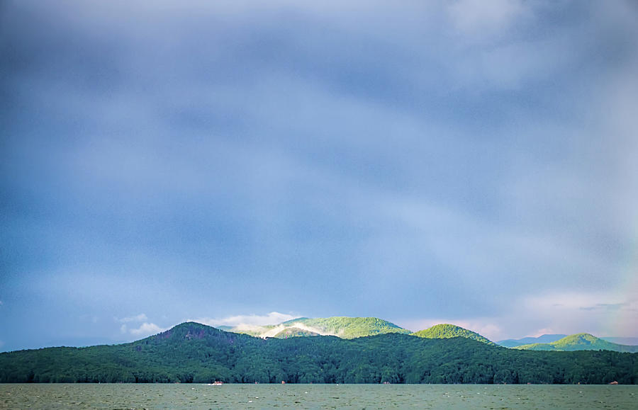 Boating And Camping On Lake Jocassee In Upstate South Carolina #5 Photograph by Alex Grichenko