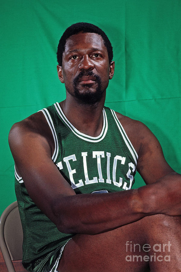 Bill Russell Boston Celtics Framed 8x10 Jersey Photo MAN CAVE