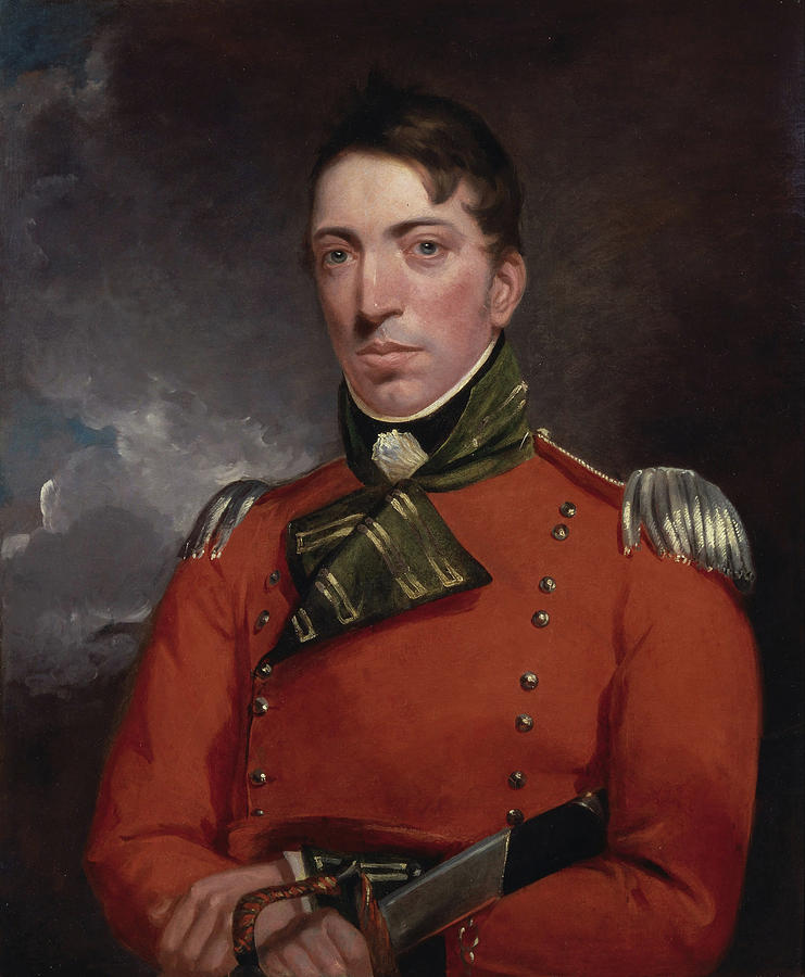 John Constable Painting - Captain Richard Gubbins #5 by John Constable