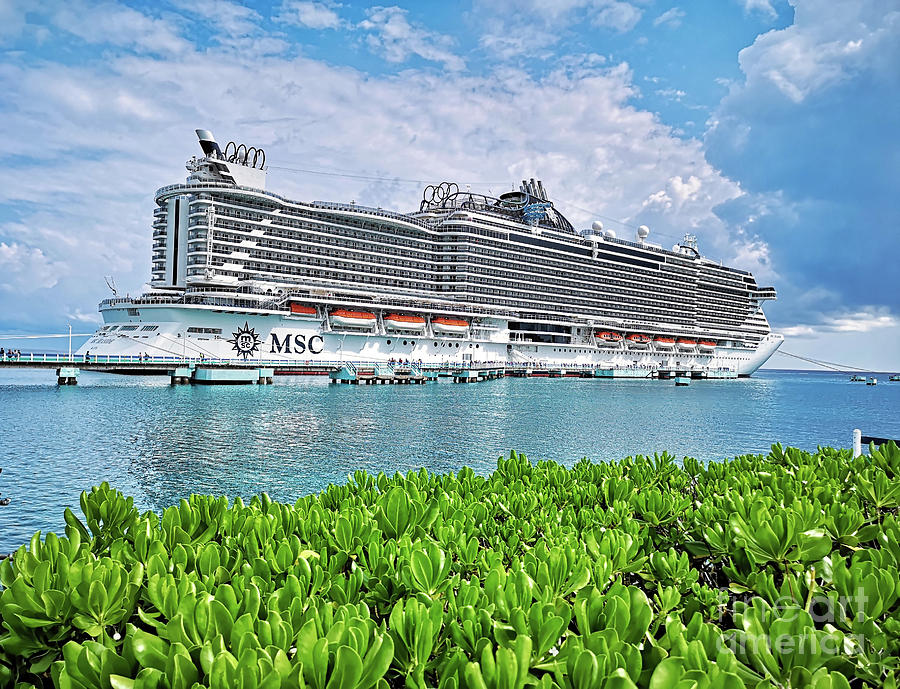Caribbean Cruise on MSC Seaside Visit Jamaica at Ocho Rios Photograph by Dorin Ionescu