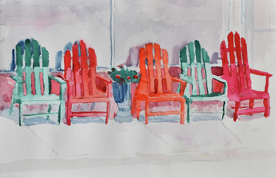 5 Chairs on Fifthieth Street by Paul Thompson 5 Chairs on Fifthieth Street by Paul Thompson