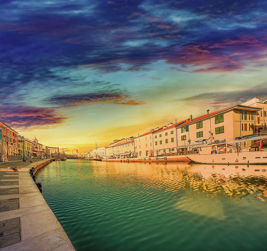channel port by Leonardo Da Vinci #5 Photograph by Vivida Photo PC