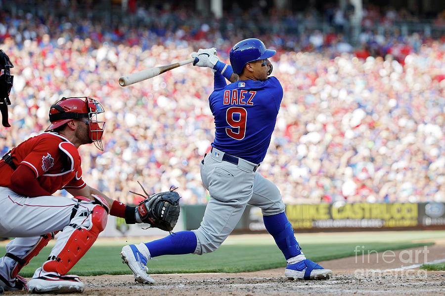 Chicago Cubs V Cincinnati Reds Photograph by Joe Robbins Chicago Cubs V Cincinnati Reds Photograph by Joe Robbins