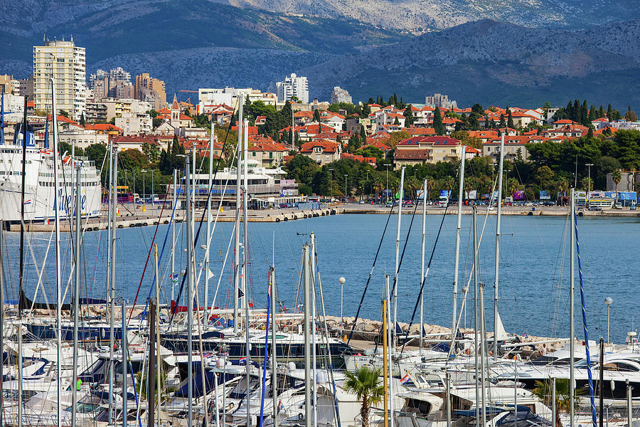City of Split in Croatia #5 Photograph by Artur Bogacki