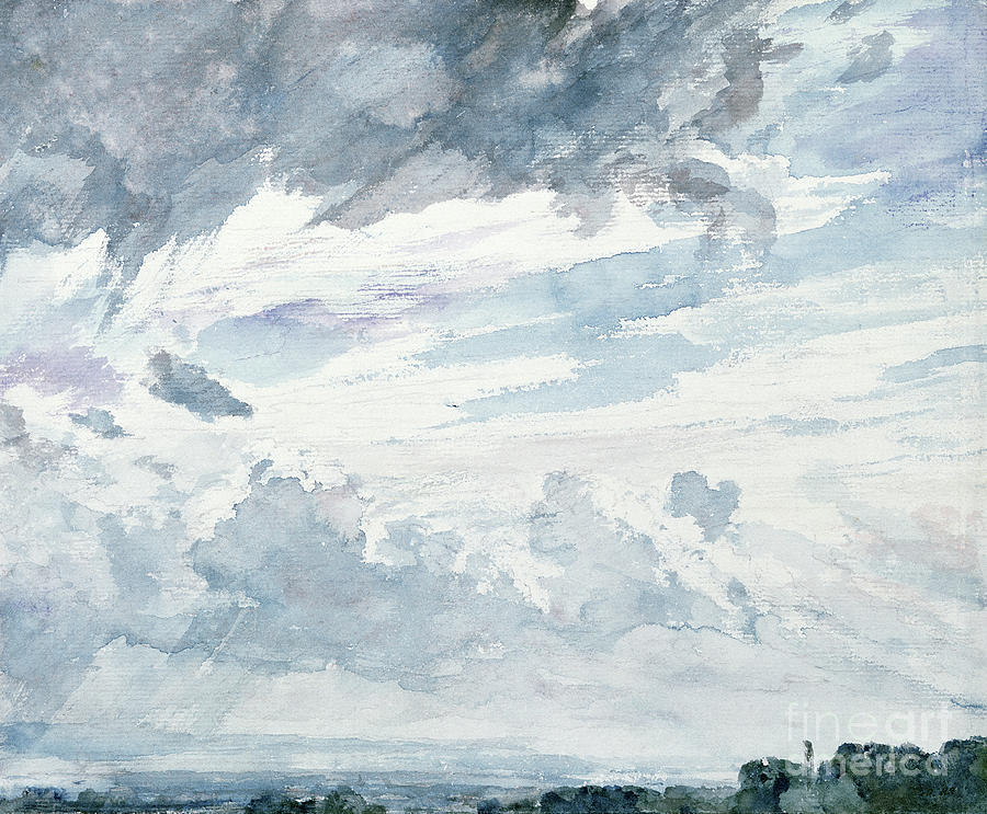 England Photograph - Cloud Study by John Constable