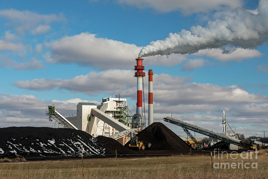 Coal-fired Power Plant Photograph by Jim West/science Photo Library