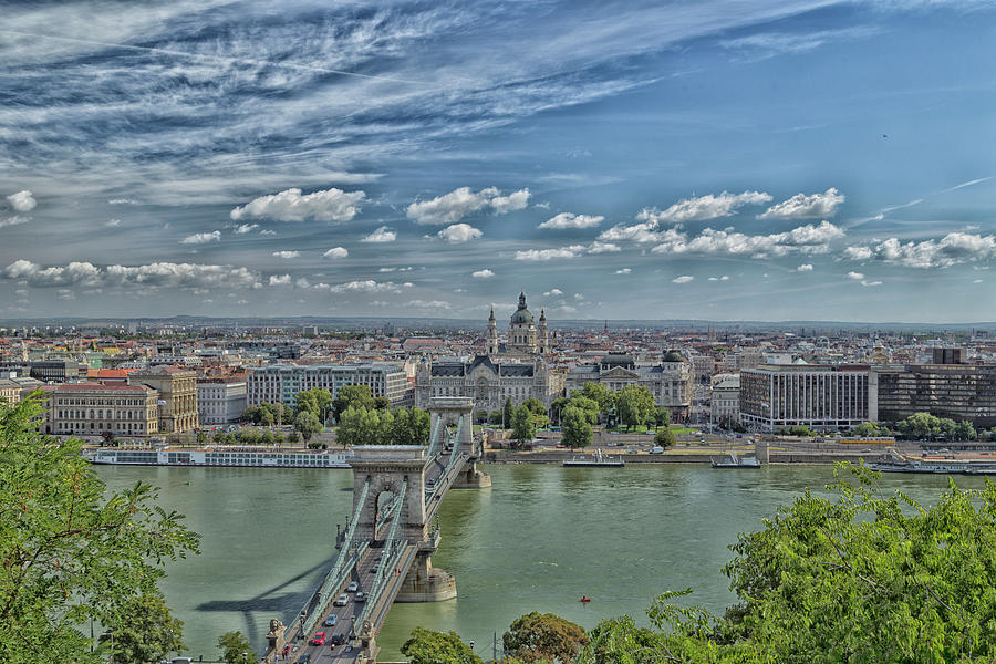 Danube View in Budapest #5 Photograph by Vivida Photo PC