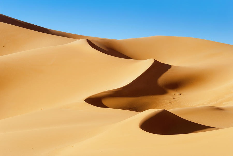 Desert Dunes, Sahara Desert, Libya #5 Photograph by Nico Tondini