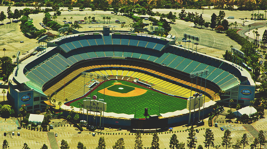 Los Angeles Dodgers Photograph - Dodger Stadium #5 by Mountain Dreams
