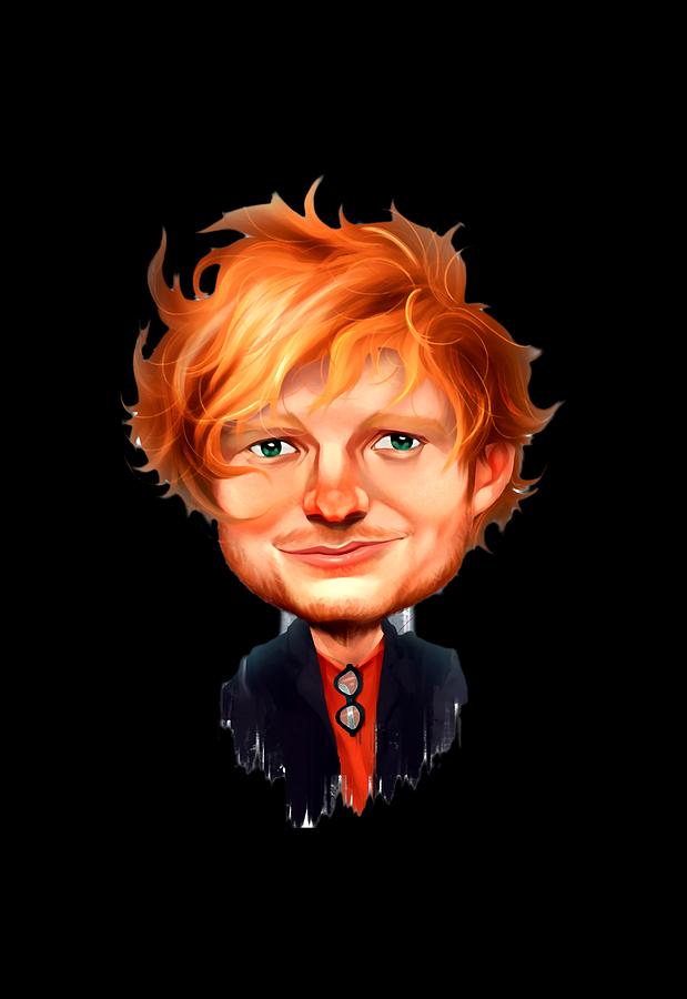Ed Sheeran Digital Art by Aixa Uiui - Pixels
