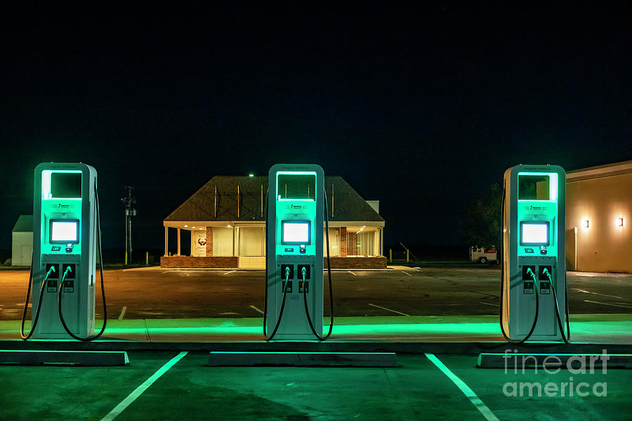 Electric Vehicle Charging Station #5 Photograph by Jim West/science Photo Library