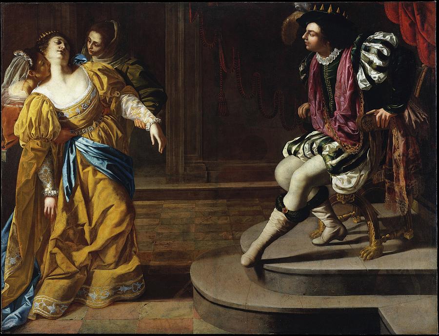 Esther Before Ahasuerus Painting By Artemisia Gentileschi - Pixels