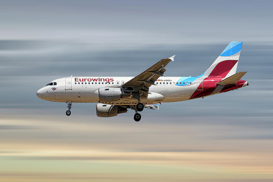 Eurowings Mixed Media - Eurowings Airbus A319-112 #5 by Smart Aviation