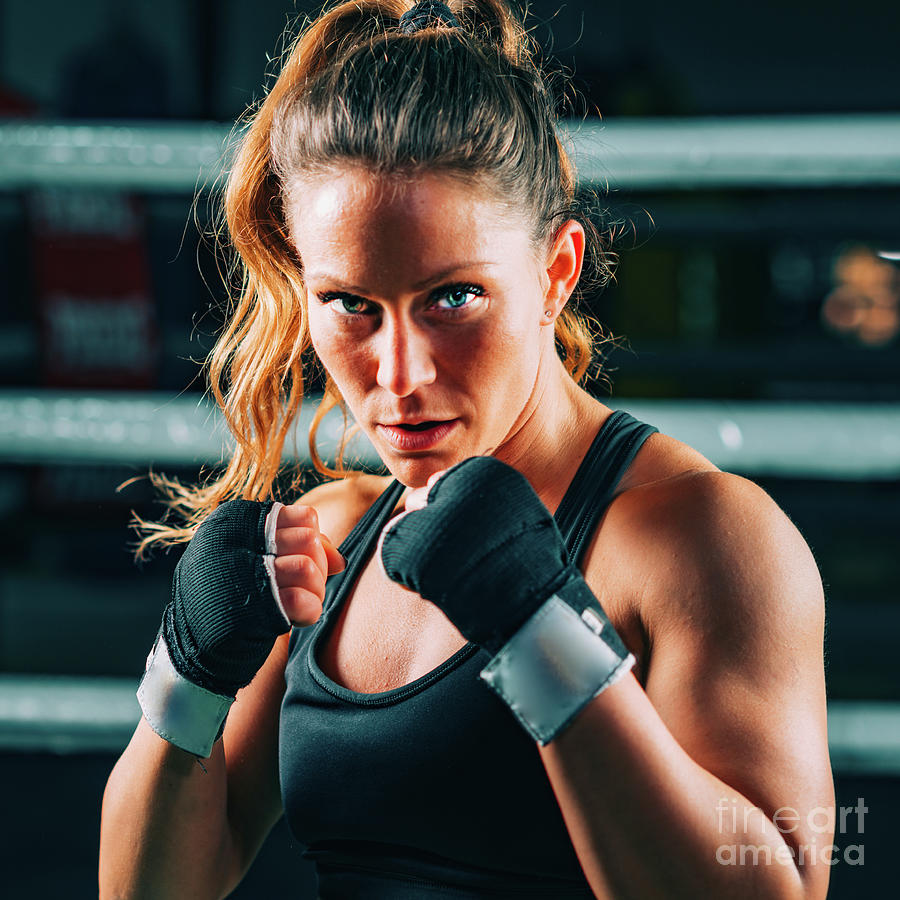 Female Boxer #5 Photograph by Microgen Images/science Photo Library