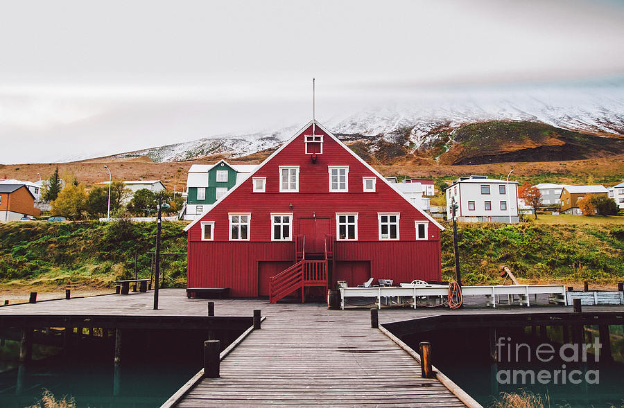 Fishing village on the east coast of Iceland #5 Photograph by Joaquin Corbalan