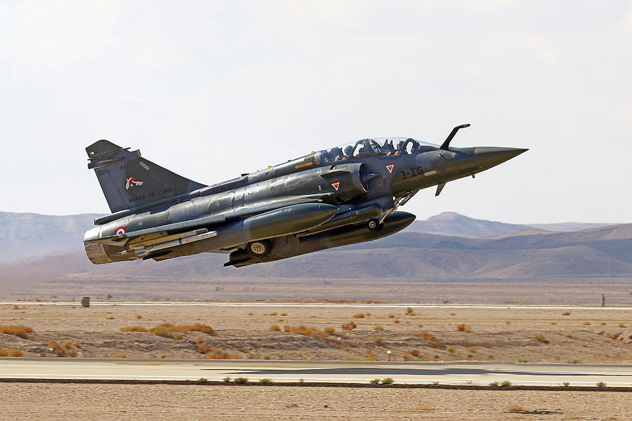 French Air Force Mirage 2000 Taking Photograph by Ofer Zidon - Fine Art ...