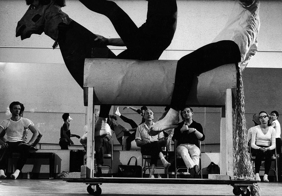 New York City Photograph - George Balanchine #5 by Gjon Mili