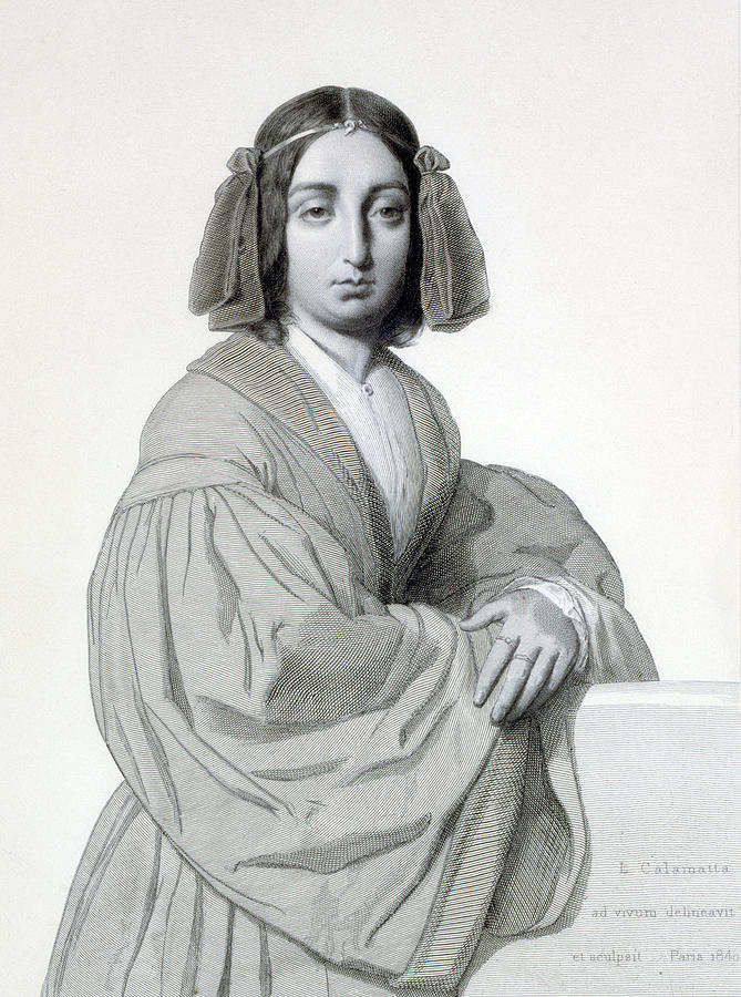 George Sand, French Author And Feminist #5 Photograph by Science Source