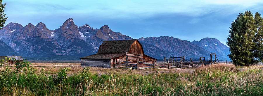 Grand Teton mountains scenic view  #5 Photograph by Alex Grichenko