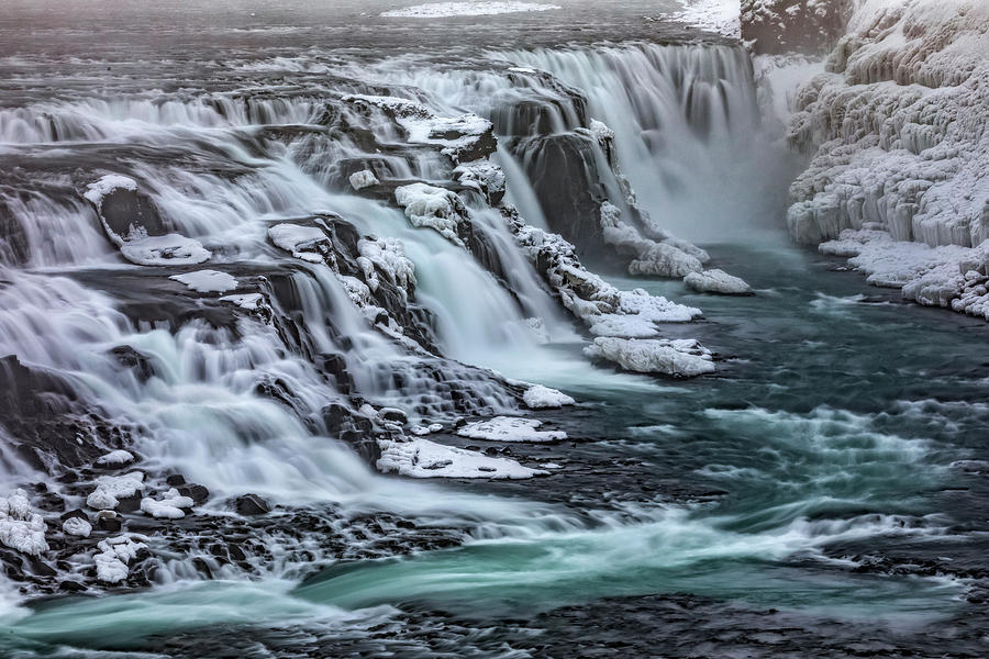 Gullfoss - Iceland #5 Photograph by Joana Kruse