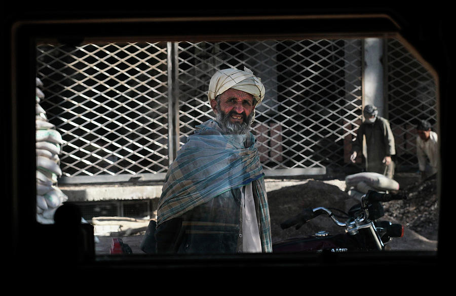 Herat Through A Humvee Window #5 Photograph by Chris Hondros
