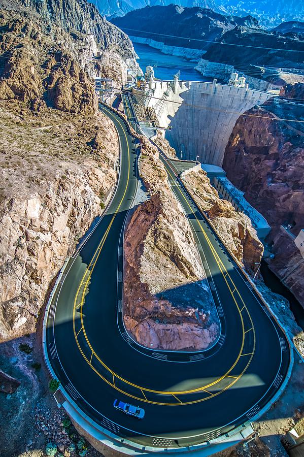 Hoover Dam Lake Mead Arizona Nevada Photograph By Alex Grichenko Fine Art America