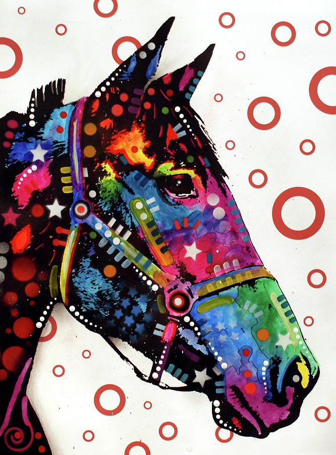 Animal Mixed Media - Horse #5 by Dean Russo