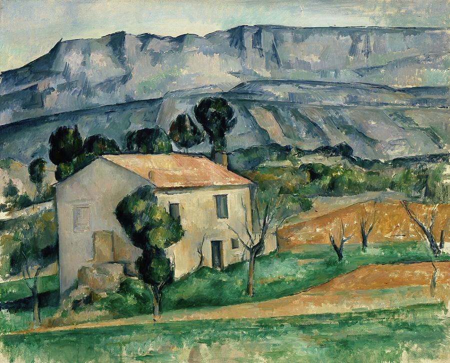Paul Cezanne Painting - House In Provence by Paul Cezanne
