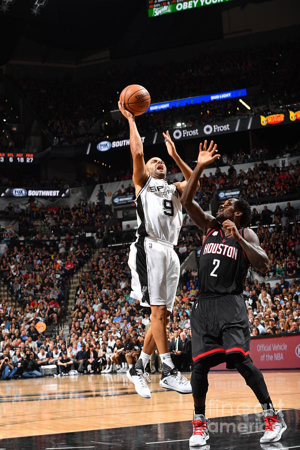 Houston Rockets V San Antonio Spurs - Photograph by Jesse D. Garrabrant Houston Rockets V San Antonio Spurs - Photograph by Jesse D. Garrabrant