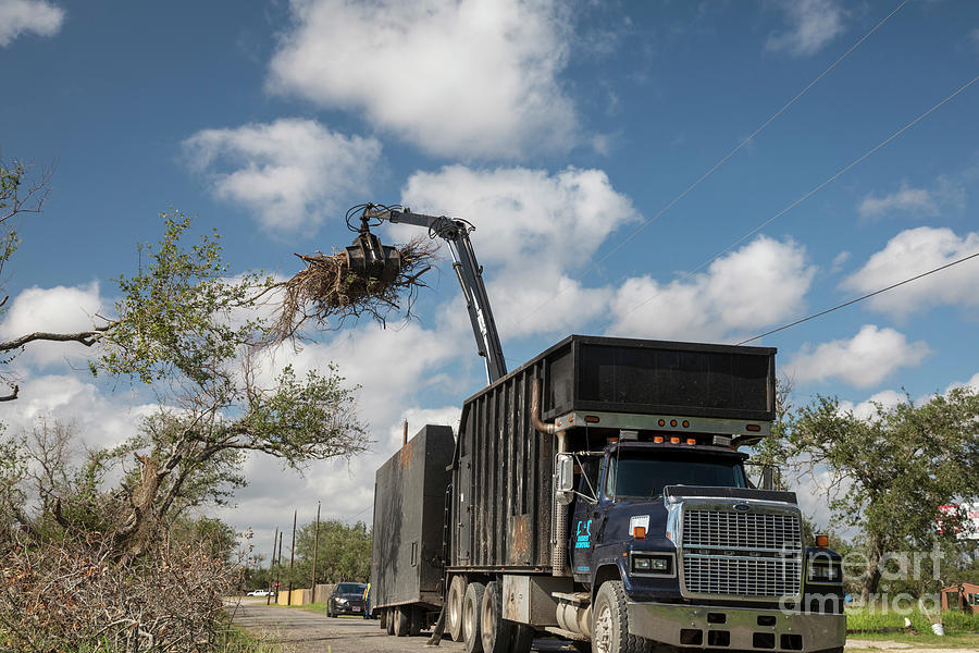 Hurricane Harvey Cleanup #5 Photograph by Jim West/science Photo Library
