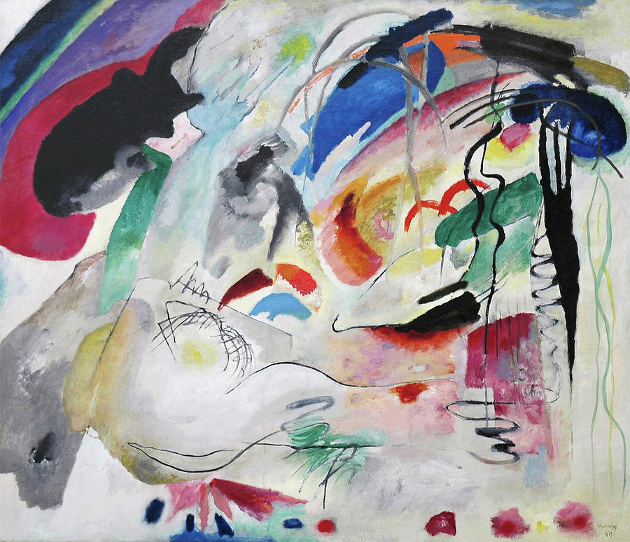 Improvisation #5 Painting by Wassily Kandinsky - Pixels