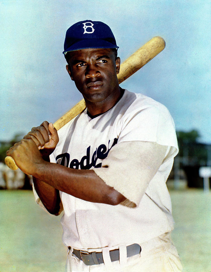 Jackie Robinson, American Baseball #5 Photograph by Science Source