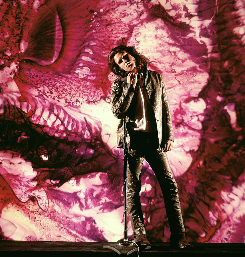 Music Photograph - Jim Morrison #5 by Yale Joel