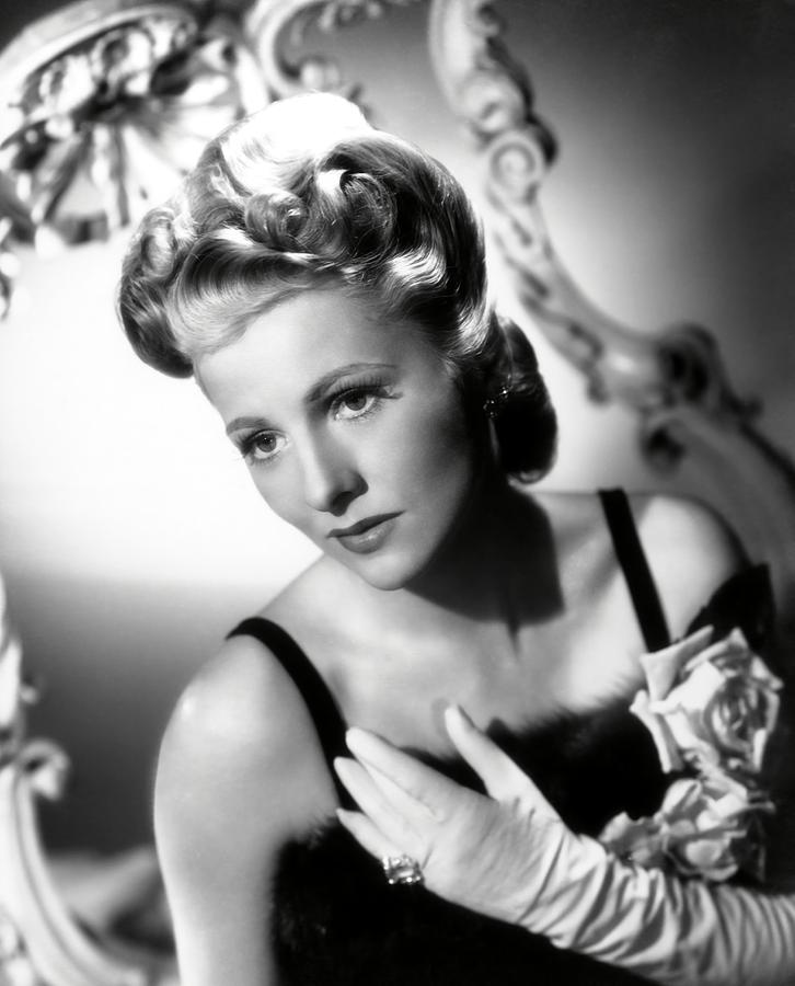 Joan Fontaine . #5 Photograph by Album Joan Fontaine . #5 Photograph by Album