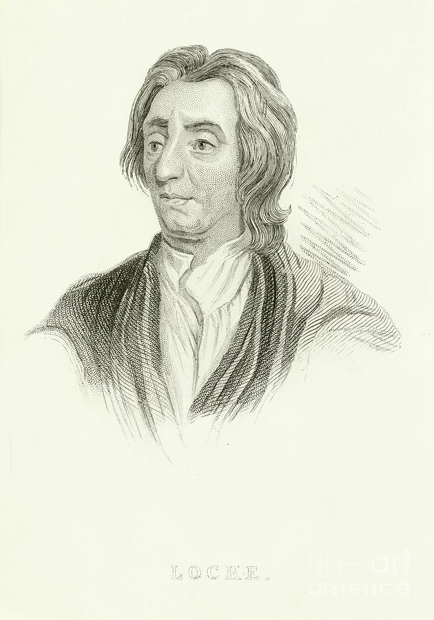 John Locke Engraving Drawing by English School