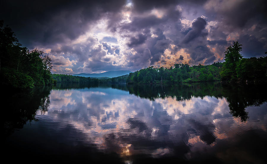 Julian Price Lake, along the Blue Ridge Parkway in North Carolin #5 Photograph by Alex Grichenko
